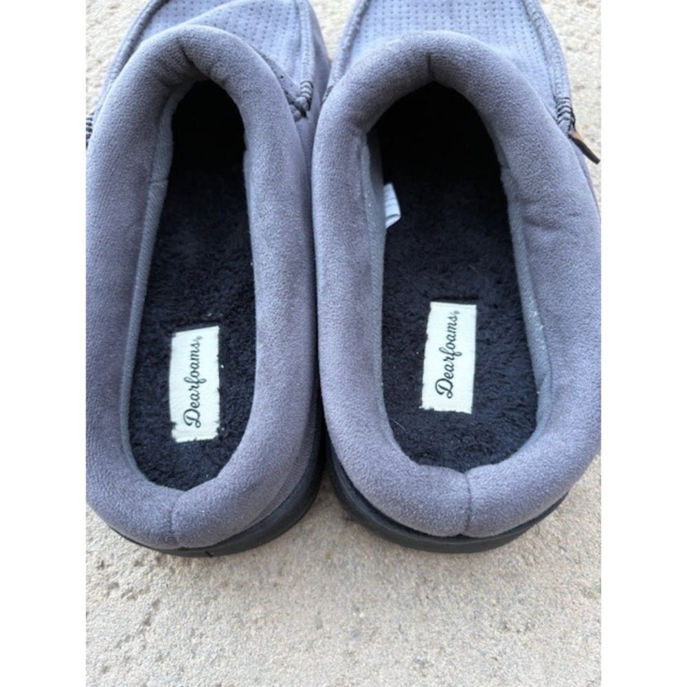 Dearfoams Slippers Clog Indoor Outdoor Comfort Cozy House Shoes Size 9-10 - Picture 4 of 6